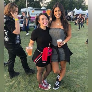 Topshop strapless mini dress